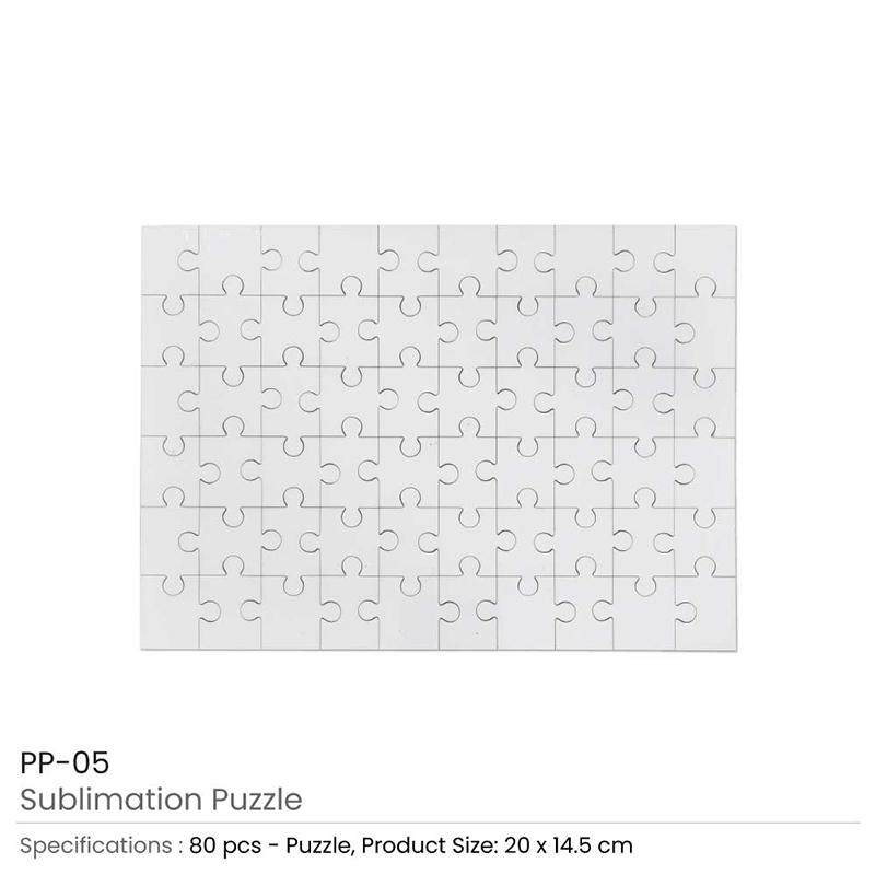 Card Board Puzzle  With Sublimation Printing2